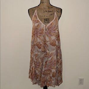 O’Neill Floral Lined Halter Dress